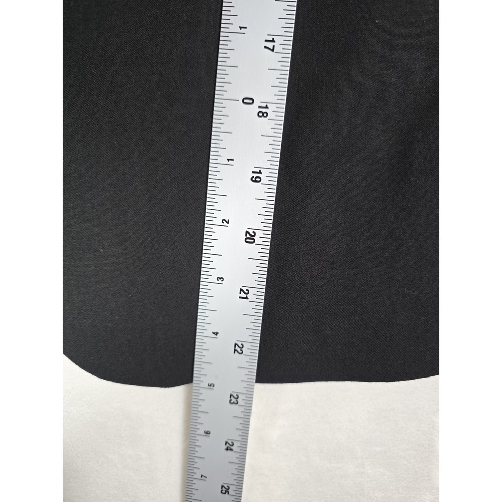 Calvin Klein Black Career Blazer Size 6 Tailored Stretch Lined Office Jacket - Picture 11 of 13